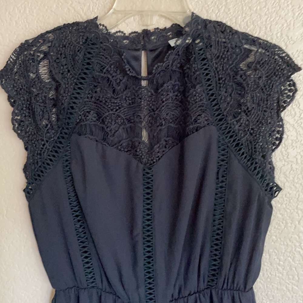 Black Lace romper, Size S - Picture 3 of 3